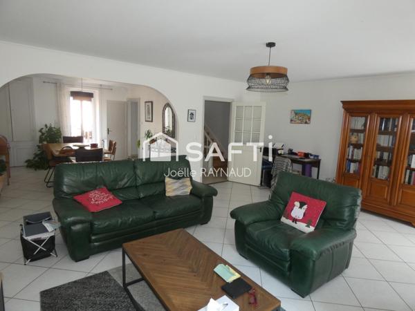 Maison 147 m² – 4 chambres – Garage – Terrasse – Proche commodités