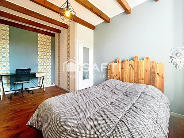 Maison de bourg en pierre rénovée