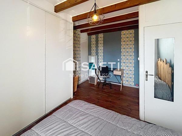 Maison de bourg en pierre rénovée