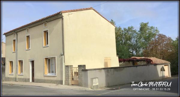 Maison T7 156 m2, 4 chambres, garage et terrasse