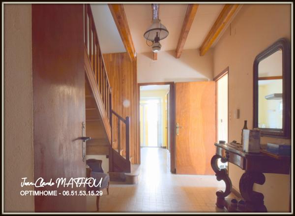 Maison T7 156 m2, 4 chambres, garage et terrasse