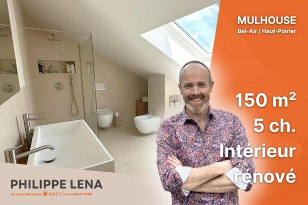 Maison rénovée intérieurement, 5 chambres