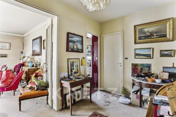 Appartement avec terrasse à 180° sur Paris