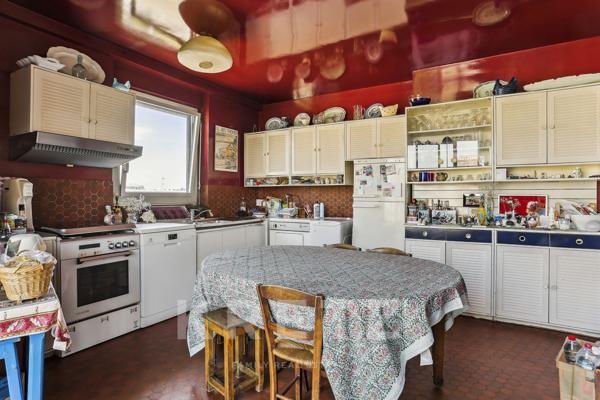 Appartement avec terrasse à 180° sur Paris