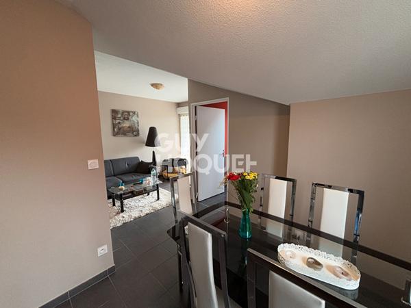 Appartement T4 au calme sans vis-à-vis et proche de toutes les commodités