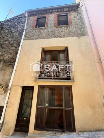 Maison de village T4 en angle 72m² à rénover