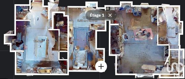 Maison de village 7 pièces de 157 m² à Pleaux (15700)