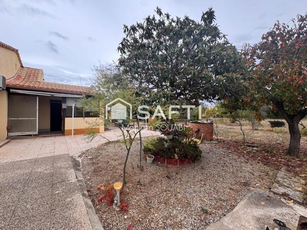 Villa 93 m2, parcelle 3260m2 divisible constructible