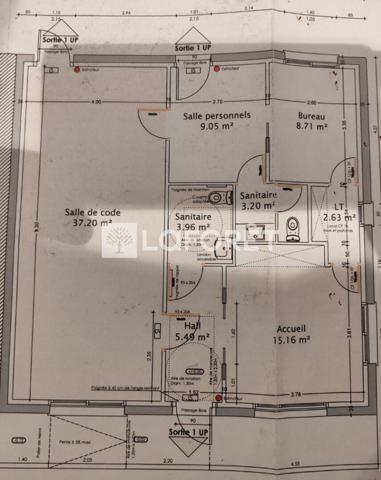 Location local commercial Beaupréau-en-Mauges - 85 m² - 800 €/mois