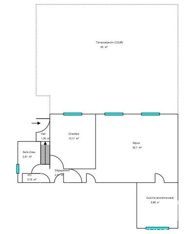 Appartement à vendre 2 pièces 64 m² Cannes