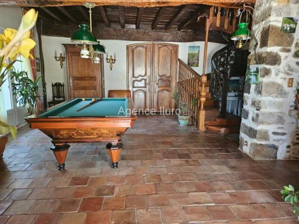 Maison - Oloron-sainte-marie - Réf.:205318 OLORON - MAGNIFIQUE DEMEURE DE PLUS DE 300 M² AVEC ANNEXE DE 124 M² ET TERRAIN DE 9600 M² -