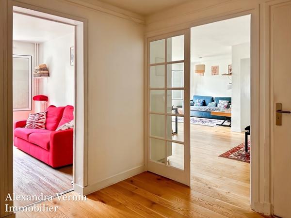 Appartement 3 chambres refait à neuf, résidence recherchée quartier Forêt