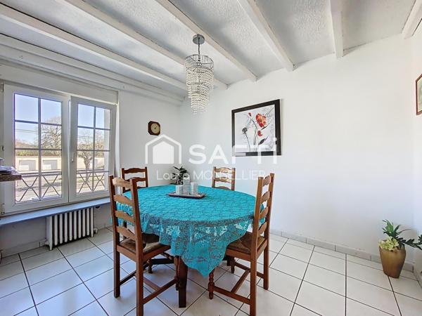 Maison avec jardin, garage et fort potentiel à Homécourt