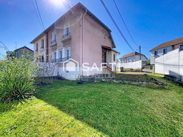 Maison avec jardin, garage et fort potentiel à Homécourt