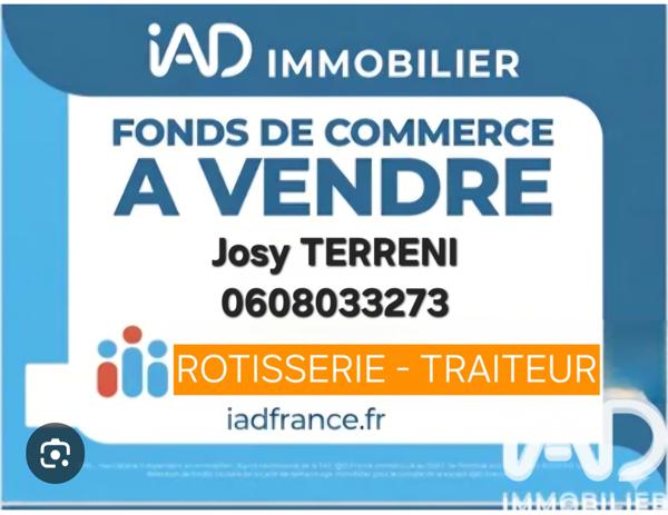 Restauration rapide à vendre 25 m² Vence