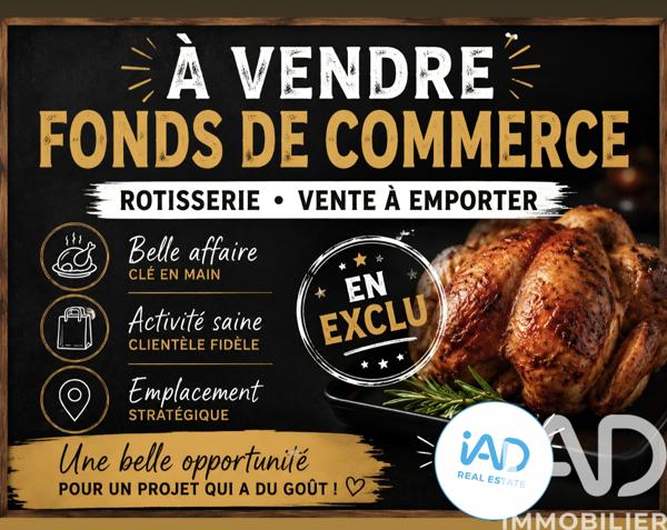 Restauration rapide à vendre 25 m² Vence