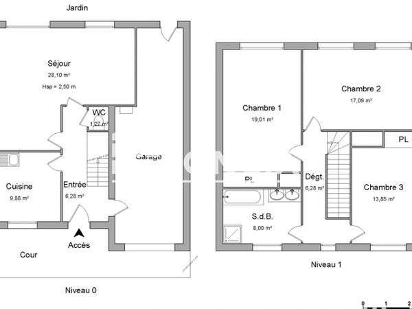 Location Maison 4 pièces 109.76 m² - 3 IMPASSE JEAN HOUDON Niort 79000