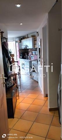 Appartement T3 au RDC dans copropriété calme