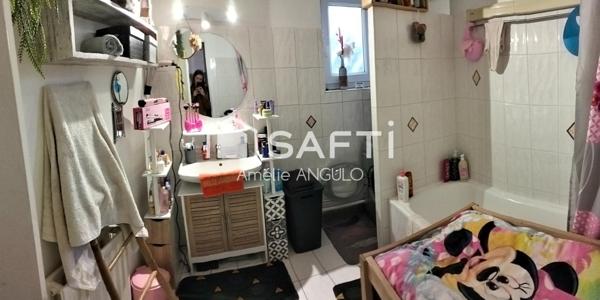 Appartement T3 au RDC dans copropriété calme