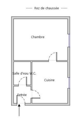 Studio T1 bis de 30 m² – Vendu loué – Ajaccio