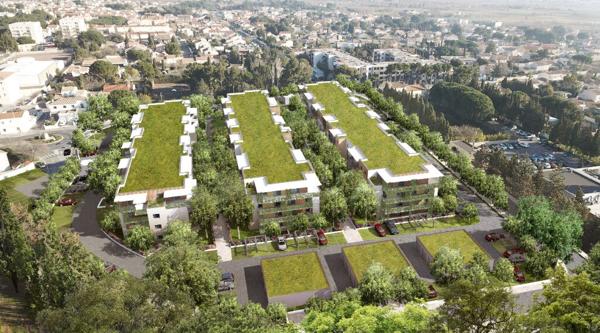 NARBONNE. Appartement T2 neuf avec terrasse et PARKING privé