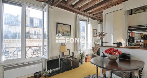À vendre Appartement 2 pièces 24.35 m² - Paris 75003