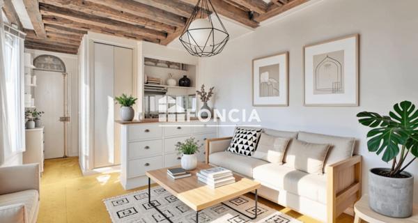À vendre Appartement 2 pièces 24.35 m² - Paris 75003