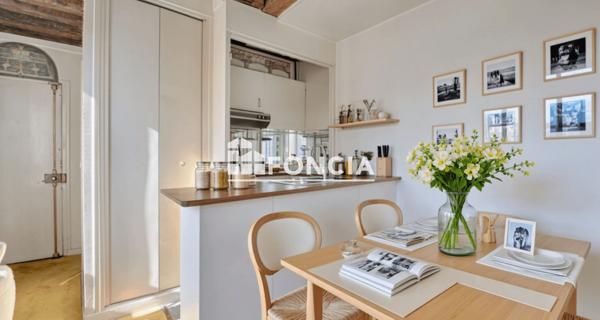 À vendre Appartement 2 pièces 24.35 m² - Paris 75003
