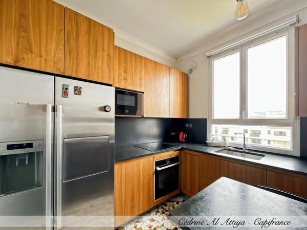 Appartement à vendre 4 pièces 89m2, 3ème étage avec ascenseur, parking, cave