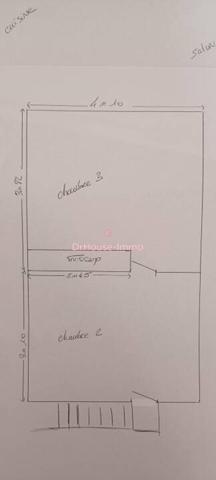 Maison à vendre 5 pièces de 63 m²