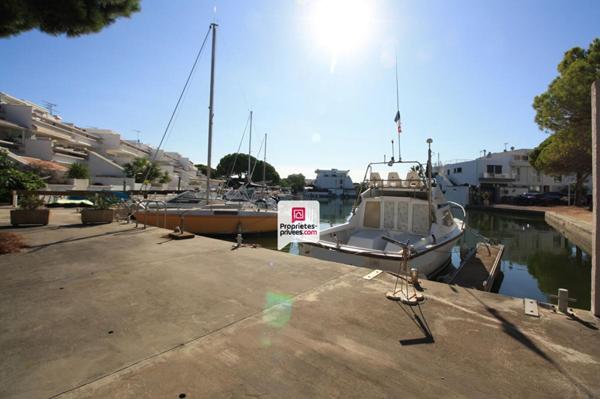 Marina 3 chambres - 100 m² avec jardin à Port Camargue