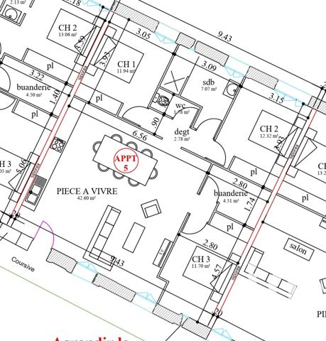 Appartement à vendre 4 pièces 88 m² Nîmes