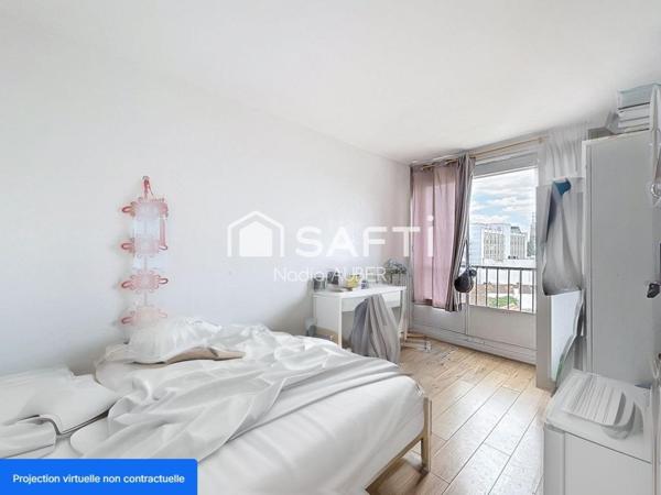 Appartement 4 pièces avec cave – Ivry-sur-Seine (Quartier Petit Ivry)