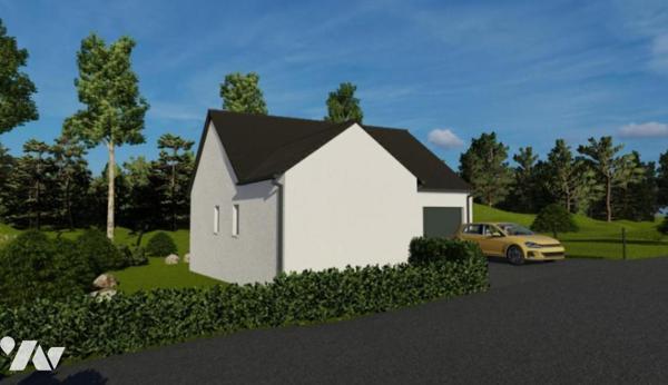 Maison contemporaine 3 chambres sur 394 m²