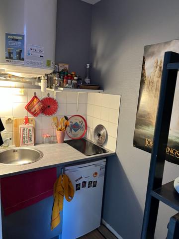 Studio Centre-Ville de 19 m² Rue Charles Gide
