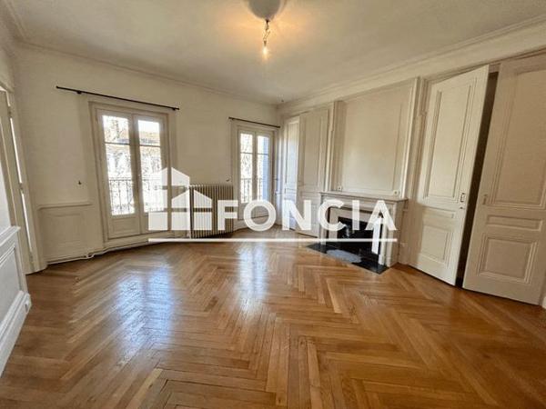 Location Appartement 3 pièces 99.26 m² - 43 AVENUE DE SAXE Lyon 69006