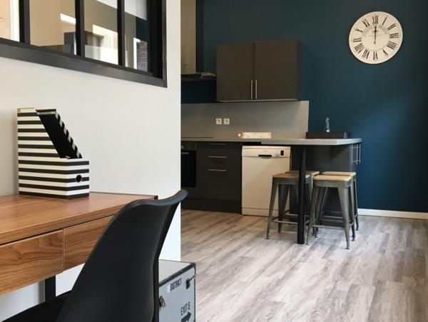 Location Studio 1 pièce Amiens (80000) - Centre Ville