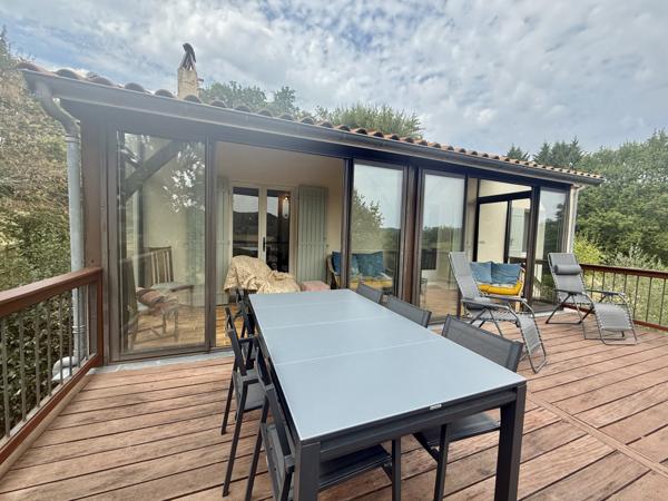 Roquecor (82150) TARN ET GARONNE ROQUECOR Maison avec 3 chambres, bien rénové avec jardin, terrasse jolie vues