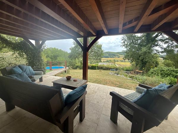 Roquecor (82150) TARN ET GARONNE ROQUECOR Maison avec 3 chambres, bien rénové avec jardin, terrasse jolie vues