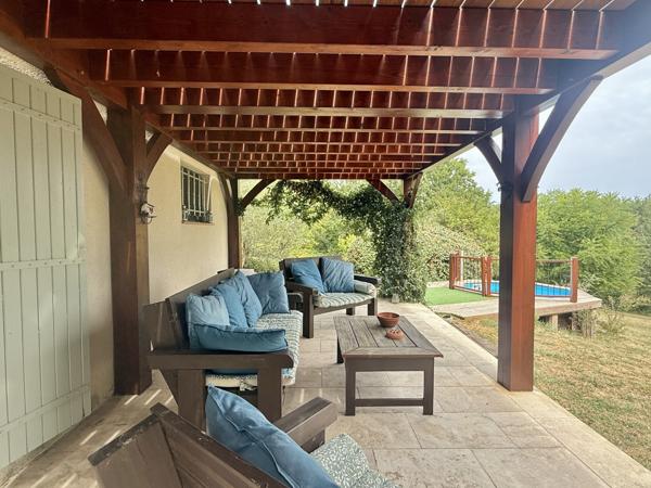 Roquecor (82150) TARN ET GARONNE ROQUECOR Maison avec 3 chambres, bien rénové avec jardin, terrasse jolie vues