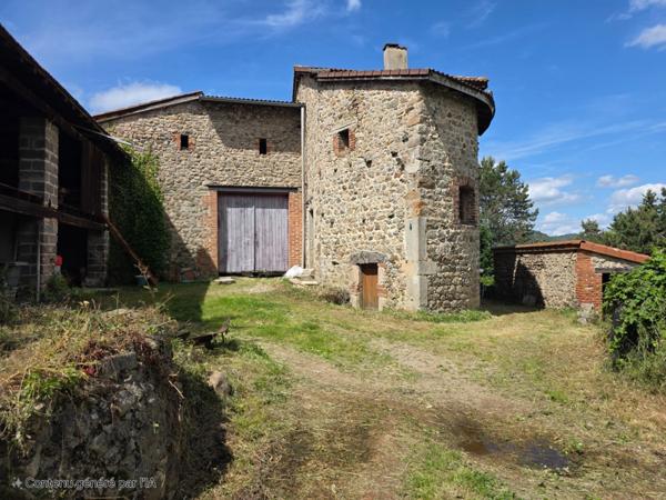 Maison en pierre avec vue exceptionnelle sur la Loire à Aurec-sur-Loire