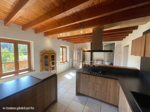 Maison en pierre avec vue exceptionnelle sur la Loire à Aurec-sur-Loire