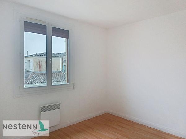 A vendre appartement lumineux de 55m2, 2 pièces à Saujon proche centre ville