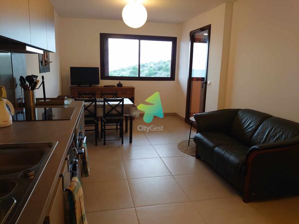 Appartement T2 climatisé avec terrasse vue mer et parking dans résidence neuve sécurisée