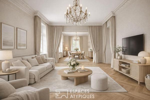 Beau domaine à réinventer, niché au coeur d’un parc privé