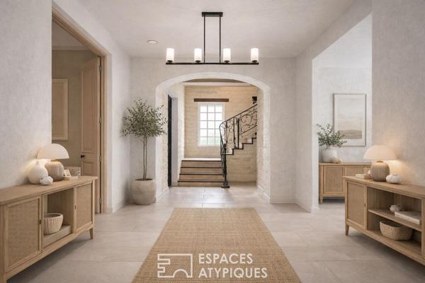 Beau domaine à réinventer, niché au coeur d’un parc privé