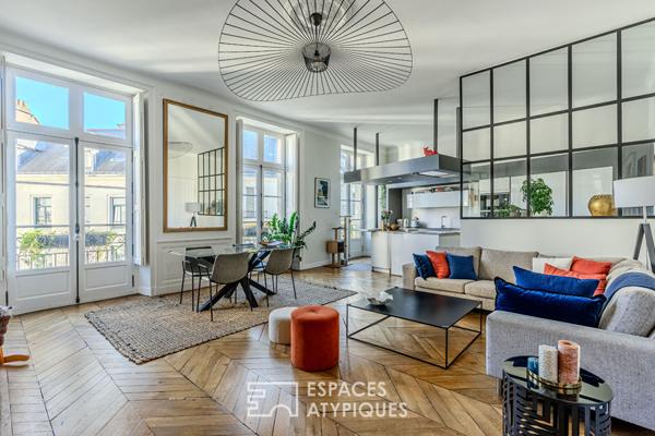 Appartement d’ EXCEPTION rénovation de qualité – Nantes Graslin