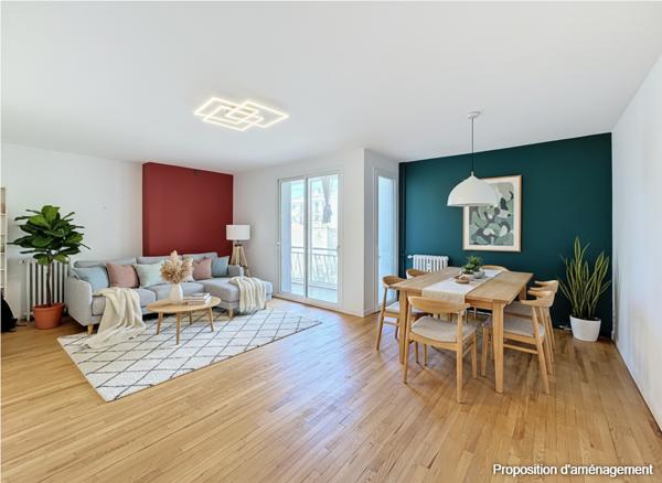 Appartement 3 pièces 86 m2