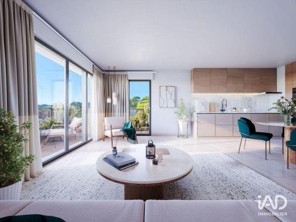Appartement à vendre 2 pièces 44 m² Antibes