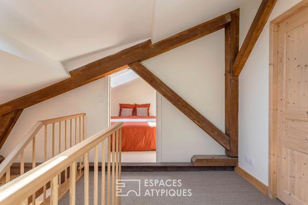 Duplex aux volumes réinventés à Lyon 7